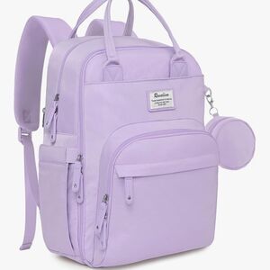 New Ruvalino Lavender Baby Diaper Bag Back Pack